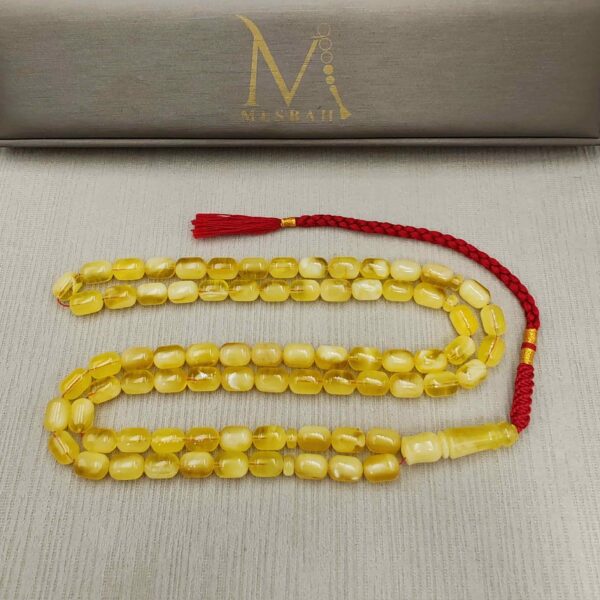 Natural Amber Mesbah From Najitus