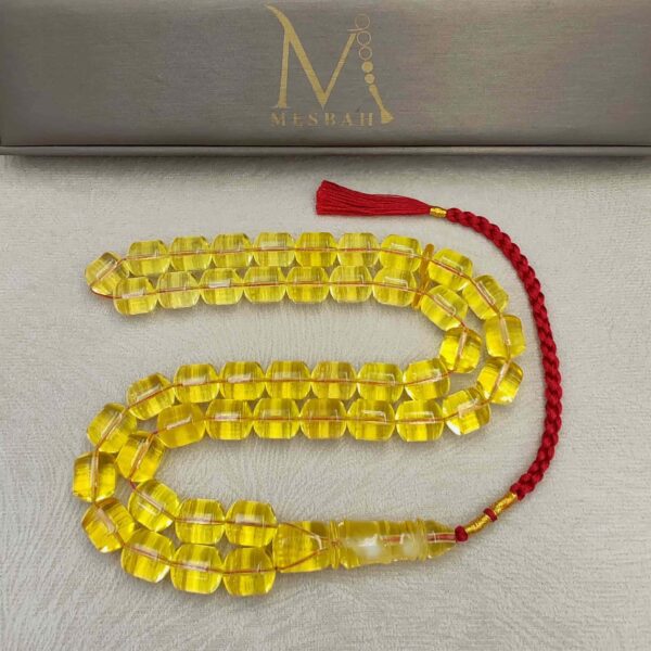 Natural Amber Mesbah Transparent