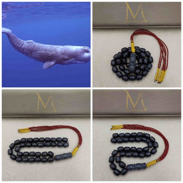 مسباح من عجينة كبد الحوت (تفوح منه رائحة العنبر)